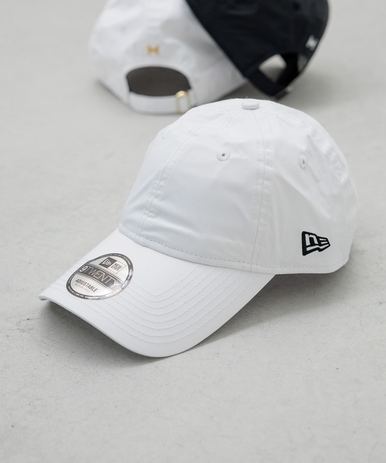 【ベイフロー/BAYFLOW】の【HEREIAM】NEW ERA(ニューエラ)/LONG VISOR(撥水) インテリア・キッズ・メンズ・レディースファッション・服の通販 founy(ファニー) 　ファッション　Fashion　レディースファッション　Ladies' Fashion Online　キャップ　Cap　コーティング　Coating　プリント　Print　別注　Special Order　ロング　Long　おすすめ　Recommend　夏　Summer　ホワイト10|ID: prp329100004597005 ipo3291000000032670797
