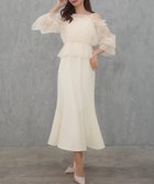 【ジュノア/JUNOAH】のセネア ブラウス+マーメイドワンピース アイボリー|ID: prp329100004597044 ipo3291000000032671168