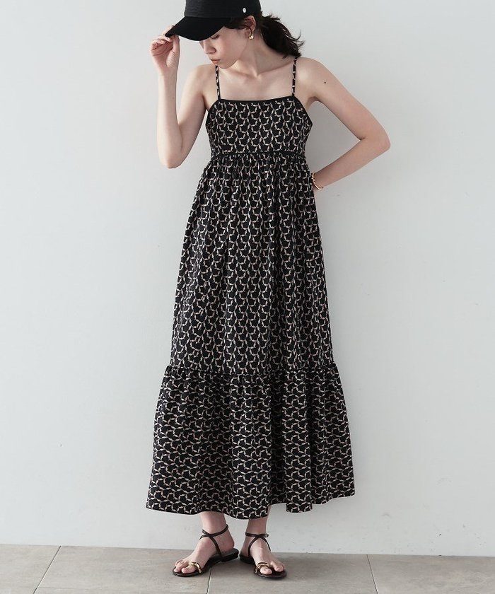 【インディヴィ/INDIVI】のヴィンテージ柄キャミワンピース インテリア・キッズ・メンズ・レディースファッション・服の通販 founy(ファニー) https://founy.com/ ファッション Fashion レディースファッション Ladies' Fashion Online ワンピース Dress キャミワンピース No Sleeve Dresses キャミワンピース Cami Dress クロップド Cropped サッカー Soccer タンク Tank ティアード Tiered ビンテージ Vintage フェミニン Feminine プリント Print メッシュ Mesh ラップ Wrap ヴィンテージ Vintage |ID: prp329100004597047 ipo3291000000032671238