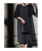 【ビーミングライフストアバイビームス/B:MING LIFE STORE by BEAMS】の【5/15再値下げ】袖ジャカード ワンピース(S~M) 25SS フォーマル セレモニー 卒入園 入学式 卒業式 ハレの日 ママスーツ 卒園式 入園式 ビームスセレモニー2025 セレモニーワンピース 人気、トレンドファッション・服の通販 founy(ファニー) ファッション Fashion レディースファッション Ladies' Fashion Online ワンピース Dress コレクション Collection ジャカード Jacquard ストール Stall スリーブ Sleeve スーツ Suit バルーン Balloon ビジュー Bijou フェミニン Feminine フォーマル Formal セレモニー Ceremony 入学式 Entrance Ceremony 卒業式 Graduation Ceremony 2025年 2025 2025春夏・S/S Ss,Spring/Summer,2025 thumbnail BLACK|ID: prp329100004597062 ipo3291000000032671329