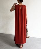 【シェトワ/Chez toi】のカットノースリワンピース 人気、トレンドファッション・服の通販 founy(ファニー) ファッション Fashion レディースファッション Ladies' Fashion Online ワンピース Dress カーディガン Cardigan シンプル Simple ジャケット Jacket ストライプ Stripe メタリック Metallic リラックス Relax ロング Long プチプライス・低価格 Affordable おすすめ Recommend thumbnail オレンジ|ID: prp329100004597072 ipo3291000000032671383
