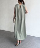 【シェトワ/Chez toi】のカットノースリワンピース 人気、トレンドファッション・服の通販 founy(ファニー) ファッション Fashion レディースファッション Ladies' Fashion Online ワンピース Dress カーディガン Cardigan シンプル Simple ジャケット Jacket ストライプ Stripe メタリック Metallic リラックス Relax ロング Long プチプライス・低価格 Affordable おすすめ Recommend thumbnail グリーン|ID: prp329100004597072 ipo3291000000032671384