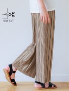 【コカ/coca / KIDS】のキッズ 親子お揃いラメウェーブプリーツパンツ Brown|ID: prp329100004597088 ipo3291000000032671471