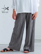【コカ/coca / KIDS】のキッズ 親子お揃いラメウェーブプリーツパンツ Charcoal|ID: prp329100004597088 ipo3291000000032671475