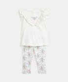 【ラルフローレン/RALPH LAUREN / KIDS】の(ベビー)フローラル コットン トップス レギンス セット 100ホワイト|ID: prp329100004597109 ipo3291000000032671608