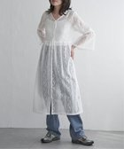【ヴァンス エクスチェンジ/VENCE EXCHANGE】のレースフレアー袖ワンピース 人気、トレンドファッション・服の通販 founy(ファニー) ファッション Fashion レディースファッション Ladies' Fashion Online ワンピース Dress おすすめ Recommend デニム Denim フレア Flare レース Race thumbnail オフホワイト|ID: prp329100004597121 ipo3291000000032671695