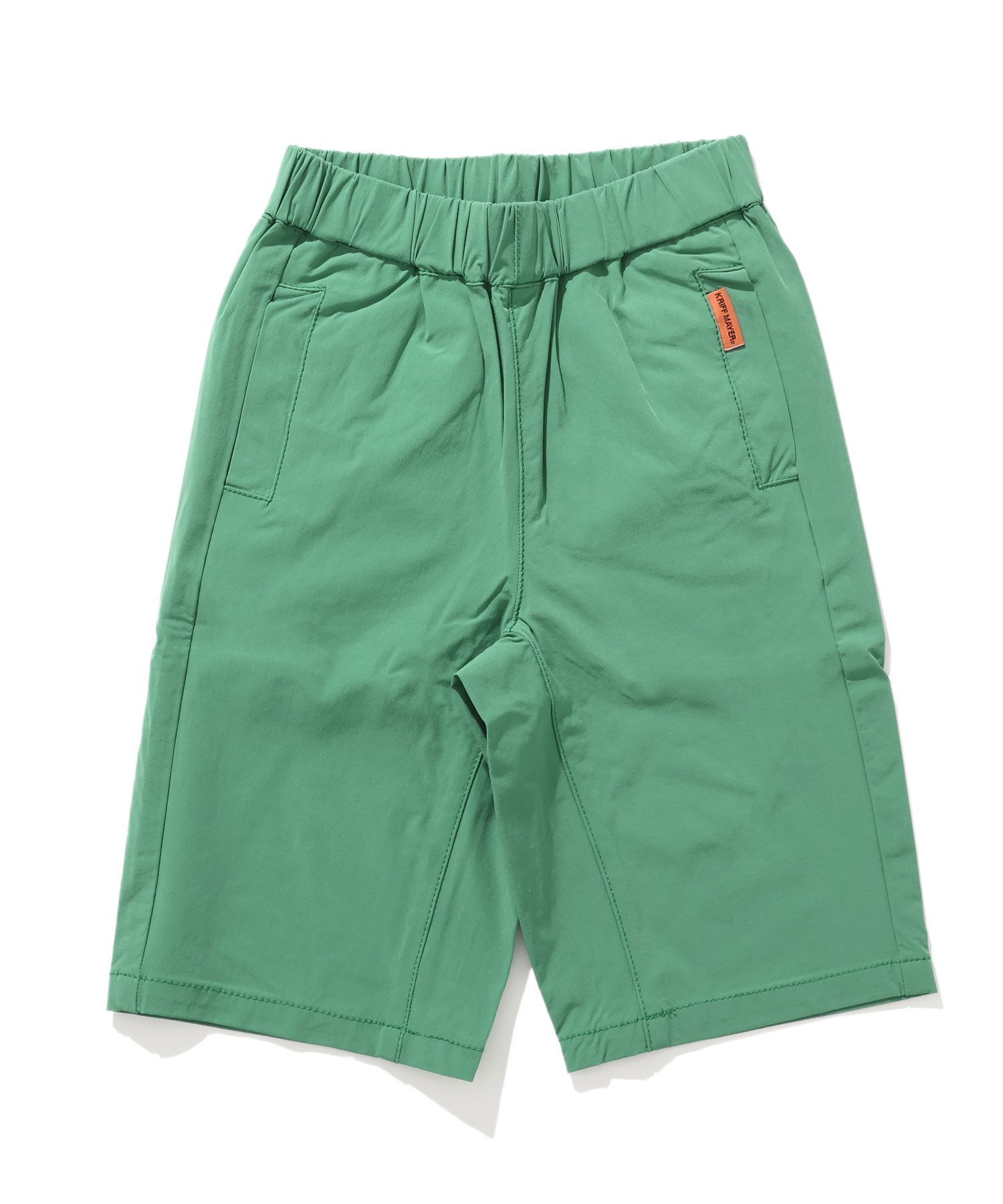 【クリフメイヤー キッズ/KRIFF MAYER / KIDS】の快適タフハーフパンツ インテリア・キッズ・メンズ・レディースファッション・服の通販 founy(ファニー) 　ファッション　Fashion　キッズファッション　KIDS Children’s Clothing　ボトムス　Bottoms/Kids　ショーツ　Shorts　シンプル　Simple　スタンダード　Standard　夏　Summer　GREEN|ID: prp329100004597124 ipo3291000000032671732