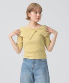 【ビームス ウイメン/BEAMS】のビッグカラー オフショルダー Tシャツ YELLOW|ID: prp329100004597129 ipo3291000000032671790