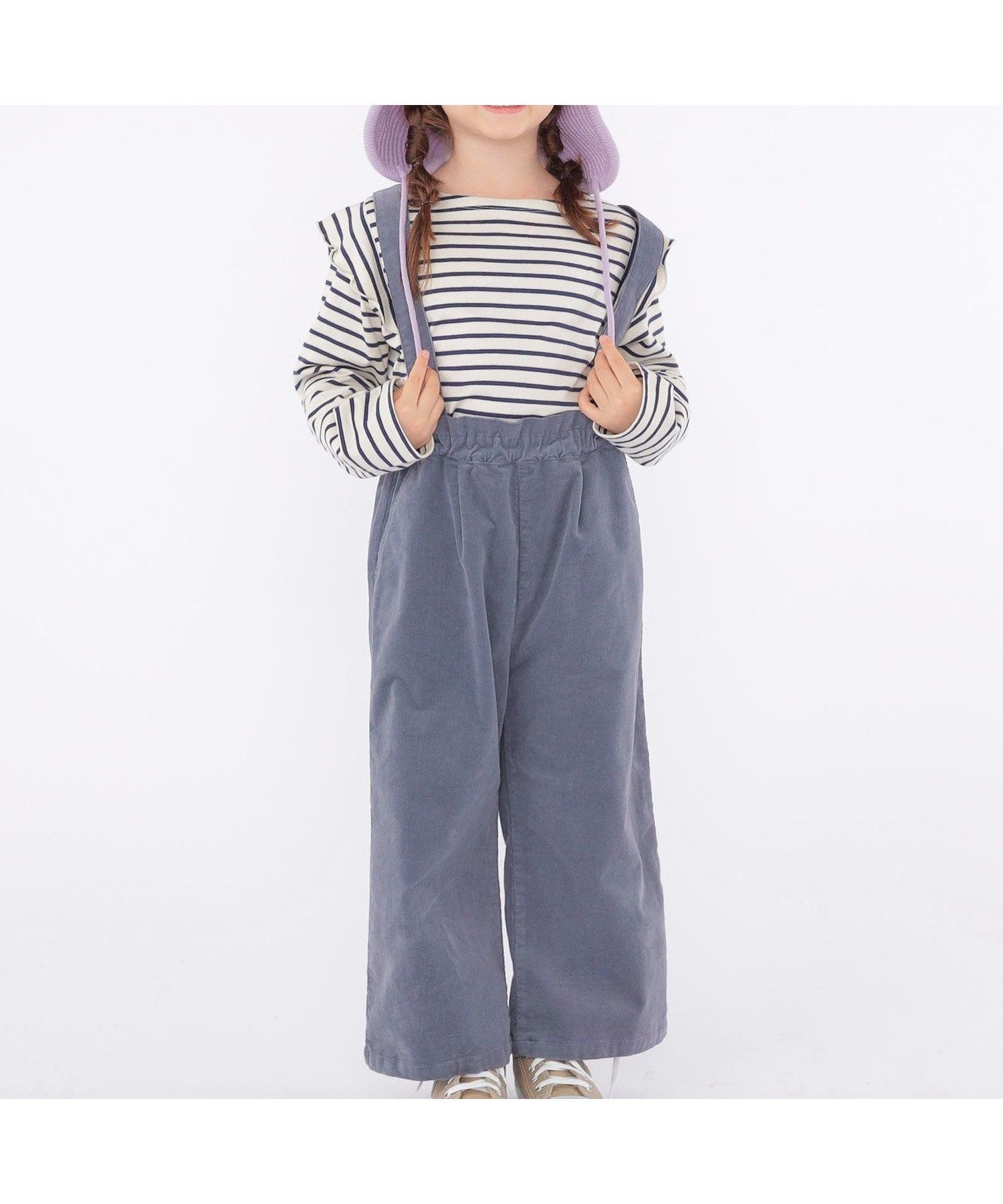 【シップス/SHIPS / KIDS】のSHIPS KIDS 100~130cm / コーデュロイ ストラップ ワイド パンツ インテリア・キッズ・メンズ・レディースファッション・服の通販 founy(ファニー) 　ファッション　Fashion　キッズファッション　KIDS Children’s Clothing　ボトムス　Bottoms/Kids　コーデュロイ　Corduroy　ストレッチ　Stretch　ポケット　Pocket　ラップ　Wrap　ワイド　Wide　A/W・秋冬　Aw・Autumn/Winter・Fw・Fall-Winter　ライトブルー|ID: prp329100004597137 ipo3291000000032671887
