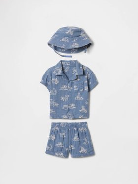 【ギャップ/GAP / KIDS】のピーターラビット(TM) クリンクルガーゼ カバナコーデセット (ベビー) 人気、トレンドファッション・服の通販 founy(ファニー) ファッション Fashion キッズファッション KIDS Children’s Clothing ショート Short ストレート Straight フィット Fit フロント Front プリント Print ベビー Baby ポケット Pocket 半袖 Short Sleeve 帽子 Hat ラップ Wrap リラックス Relax エレガント 上品 Elegant |ID:prp329100004597171