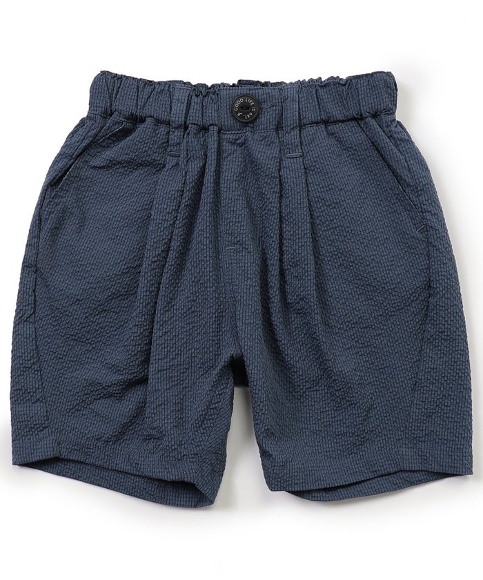 【その他のブランド/Other】のサッカータックハーフパンツ 5分丈 インテリア・キッズ・メンズ・レディースファッション・服の通販 founy(ファニー) https://founy.com/ ファッション Fashion キッズファッション KIDS Children’s Clothing ボトムス Bottoms/Kids おすすめ Recommend 人気 Popularity |ID: prp329100004597184 ipo3291000000032672319