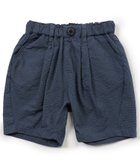 【その他のブランド/Other】のサッカータックハーフパンツ 5分丈 ネイビーブルー|ID: prp329100004597184 ipo3291000000032672320