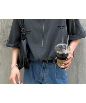 【ディスコート/Discoat】の【ユニセックス】ピグメント刺繍ロゴTシャツ 人気、トレンドファッション・服の通販 founy(ファニー) ファッション Fashion レディースファッション Ladies' Fashion Online トップス・カットソー Tops/Tshirt シャツ/ブラウス Shirts/Blouses ロング / Tシャツ T-Shirts フロント Front ヴィンテージ Vintage |ID:prp329100004597185