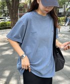 【ディスコート/Discoat】の【ユニセックス】ピグメント刺繍ロゴTシャツ 人気、トレンドファッション・服の通販 founy(ファニー) ファッション Fashion レディースファッション Ladies' Fashion Online トップス・カットソー Tops/Tshirt シャツ/ブラウス Shirts/Blouses ロング / Tシャツ T-Shirts フロント Front ヴィンテージ Vintage thumbnail インディゴブルー|ID: prp329100004597185 ipo3291000000032672334