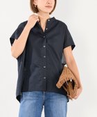 【マイカ ディール/MICA & DEAL】のスタンドカラーブラウス NAVY|ID: prp329100004597206 ipo3291000000032672531