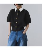 【アダム エ ロペ/ADAM ET ROPE'】の【サステナブル】カラー付きハーフスリーブカーディガン 人気、トレンドファッション・服の通販 founy(ファニー) ファッション Fashion レディースファッション Ladies' Fashion Online トップス・カットソー Tops/Tshirt カーディガン Cardigans ウォッシャブル Washable カーディガン Cardigan サテン Satin ジャケット Jacket ツイスト Twist デニム Denim バランス Balance フェミニン Feminine フォルム Form フロント Front ボックス Box ポケット Pocket A/W・秋冬 Aw・Autumn/Winter・Fw・Fall-Winter おすすめ Recommend 夏 Summer 2026年 2026 thumbnail チャコール(06)|ID: prp329100004597208 ipo3291000000032672581
