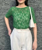 【アニュアンス/anuans】のシュリンクレースボートネックトップス 人気、トレンドファッション・服の通販 founy(ファニー) ファッション Fashion レディースファッション Ladies' Fashion Online トップス・カットソー Tops/Tshirt スリーブ Sleeve デコルテ Decolletage ハーフ Half ベーシック Basic レース Race エレガント 上品 Elegant thumbnail GREEN|ID: prp329100004597219 ipo3291000000032672765