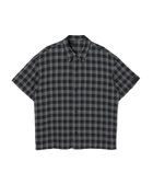 【エヌ.ハリウッド/N.HOOLYWOOD / MEN】のHALF SLEEVE SHIRT NVY CHECK|ID: prp329100004597255 ipo3291000000032673214