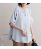 【ディスコート/Discoat】の【シワになりにくい0】キレイメスキッパーブラウス 人気、トレンドファッション・服の通販 founy(ファニー) ファッション Fashion レディースファッション Ladies' Fashion Online トップス・カットソー Tops/Tshirt シャツ/ブラウス Shirts/Blouses スキッパー Skipper スリット Slit バランス Balance リラックス Relax エレガント 上品 Elegant thumbnail サックスブルー|ID: prp329100004597276 ipo3291000000032673442