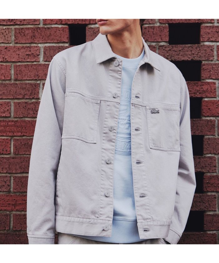 【ラコステ/LACOSTE】の11.5oz ボックスカラーデニムジャケット インテリア・キッズ・メンズ・レディースファッション・服の通販 founy(ファニー) https://founy.com/ ファッション Fashion レディースファッション Ladies' Fashion Online アウター Coat Outerwear ジャケット Jackets デニムジャケット Denim Jackets ジャケット Jacket セットアップ Set Up デニム Denim フィット Fit ベーシック Basic ボックス Box モダン Modern 定番 Standard 春 Spring |ID: prp329100004597280 ipo3291000000032673468