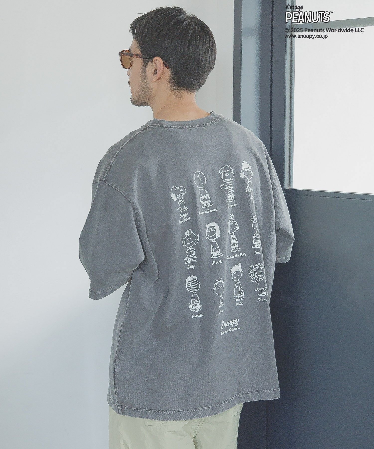 【ベイフロー/BAYFLOW / MEN】の【PEANUTS×BAYFLOW】ピーナッツアソートTEE インテリア・キッズ・メンズ・レディースファッション・服の通販 founy(ファニー) 　ファッション　Fashion　メンズファッション　Men's Style Online　おすすめ　Recommend　デニム　Denim　ボトム　Bottom　チャコール18|ID: prp329100004597287 ipo3291000000032673559