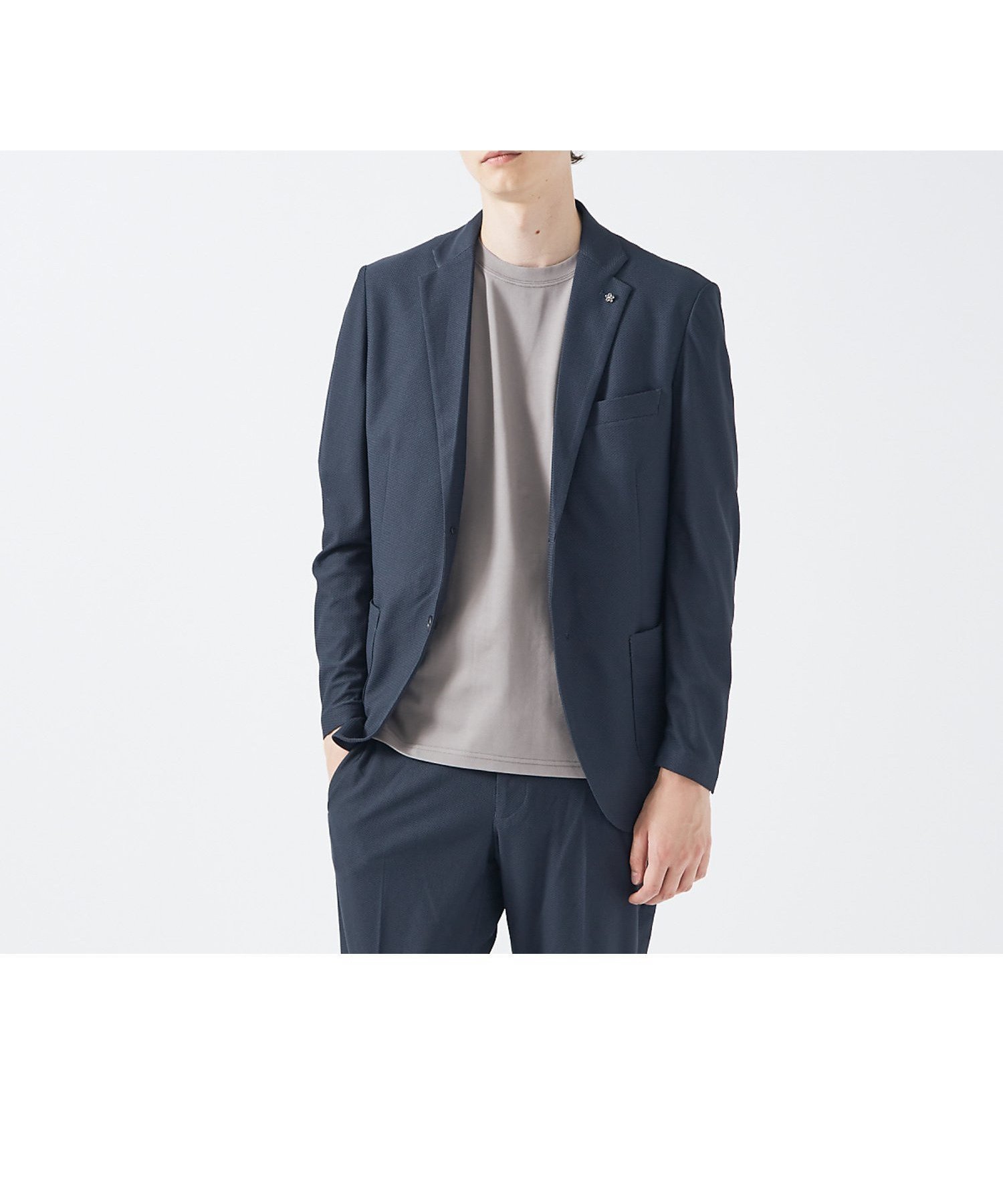 【アバハウス/ABAHOUSE / MEN】の【セットアップ対応】トリコット メッシュジャケット / サマージャケット インテリア・キッズ・メンズ・レディースファッション・服の通販 founy(ファニー) 　ファッション　Fashion　メンズファッション　Men's Style Online　セットアップ　Setup/Men　おすすめ　Recommend　サマー　Summer　ジャケット　Jacket　ストレッチ　Stretch　スラックス　Slacks　セットアップ　Set Up　チャーム　Charm　ビジネス 仕事 通勤　Business　メッシュ　Mesh　ワーク　Work　軽量　Lightweight　ダークネイビー|ID: prp329100004597290 ipo3291000000032673611