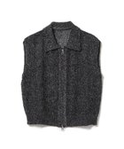 【ビームス ハート/BEAMS HEART】のラメニット メッシュ ポロベスト BLACK|ID: prp329100004597297 ipo3291000000032673675
