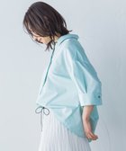 【ロートレ アモン/LAUTRE AMONT】のシワ軽減オックスフォードブラウス≪洗濯機で洗える≫ グリーン|ID: prp329100004597310 ipo3291000000032673835