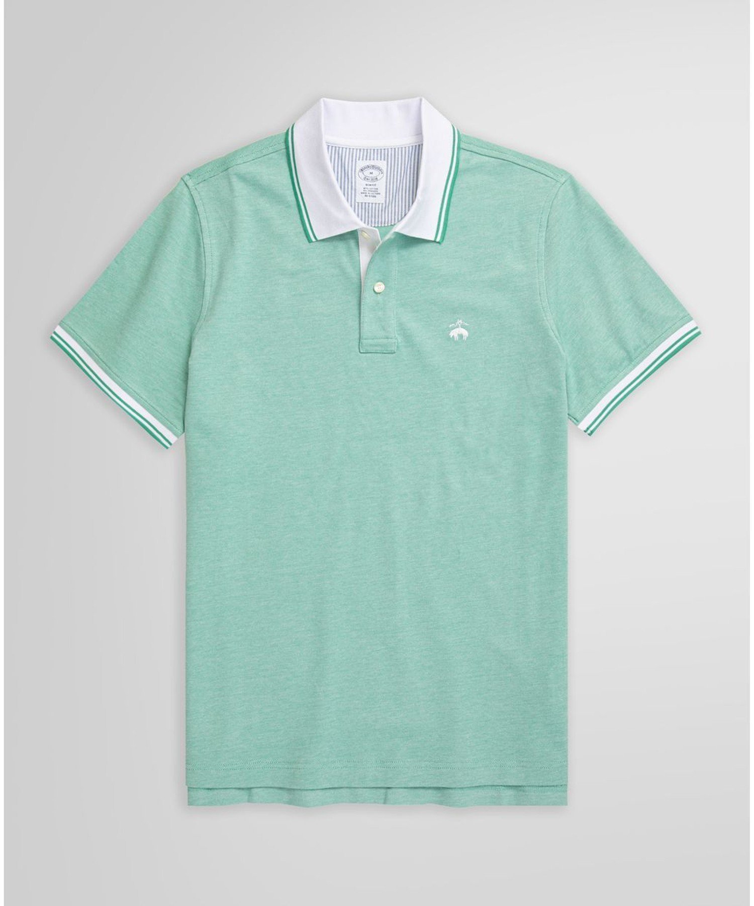 【ブルックス ブラザーズ/Brooks Brothers / MEN】のコットンストレッチピケ GFロゴ ポロシャツ Slim Fit インテリア・キッズ・メンズ・レディースファッション・服の通販 founy(ファニー) 　ファッション　Fashion　メンズファッション　Men's Style Online　ゴルフ　Golf　スポーツ　Sports　ハーフ　Half　ポロシャツ　Polo Shirt　人気　Popularity　夏　Summer　グリーン|ID: prp329100004597327 ipo3291000000032673985