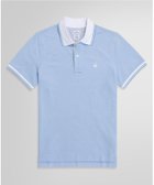 【ブルックス ブラザーズ/Brooks Brothers / MEN】のコットンストレッチピケ GFロゴ ポロシャツ Slim Fit 人気、トレンドファッション・服の通販 founy(ファニー) ファッション Fashion メンズファッション Men's Style Online ゴルフ Golf スポーツ Sports ハーフ Half ポロシャツ Polo Shirt 人気 Popularity 夏 Summer thumbnail ブルー|ID: prp329100004597327 ipo3291000000032673987