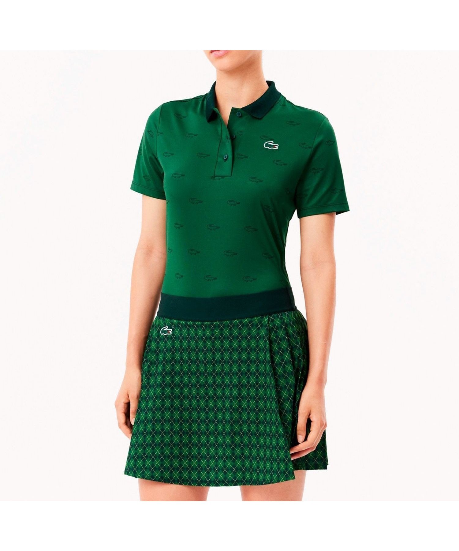 【ラコステ/LACOSTE】のUPF50+ ロベール・ジョルジュウルトラドライ ゴルフポロシャツ インテリア・キッズ・メンズ・レディースファッション・服の通販 founy(ファニー) 　ファッション　Fashion　レディースファッション　Ladies' Fashion Online　トップス・カットソー　Tops/Tshirt　シャツ/ブラウス　Shirts/Blouses　ポロシャツ　Polo Shirts　グラフィック　Graphic　ゴルフ　Golf　ベーシック　Basic　ポロシャツ　Polo Shirt　モスグリーン|ID: prp329100004597340 ipo3291000000032674088