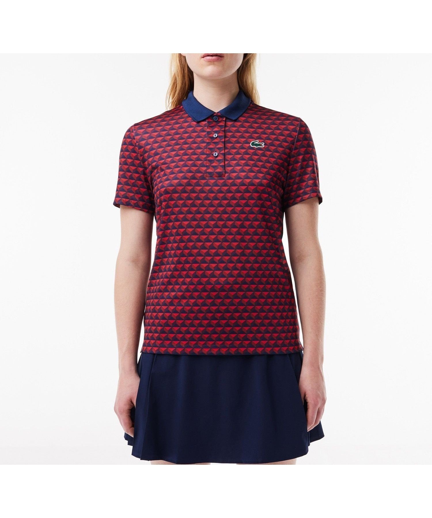 【ラコステ/LACOSTE】のUPF50+ ロベール・ジョルジュウルトラドライ ゴルフポロシャツ インテリア・キッズ・メンズ・レディースファッション・服の通販 founy(ファニー) 　ファッション　Fashion　レディースファッション　Ladies' Fashion Online　トップス・カットソー　Tops/Tshirt　シャツ/ブラウス　Shirts/Blouses　ポロシャツ　Polo Shirts　グラフィック　Graphic　ゴルフ　Golf　ベーシック　Basic　ポロシャツ　Polo Shirt　レッド|ID: prp329100004597340 ipo3291000000032674091
