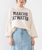 【マイカ ディール/MICA & DEAL】のワイドスリーブロゴスウェット OATMEAL|ID: prp329100004597344 ipo3291000000032674125