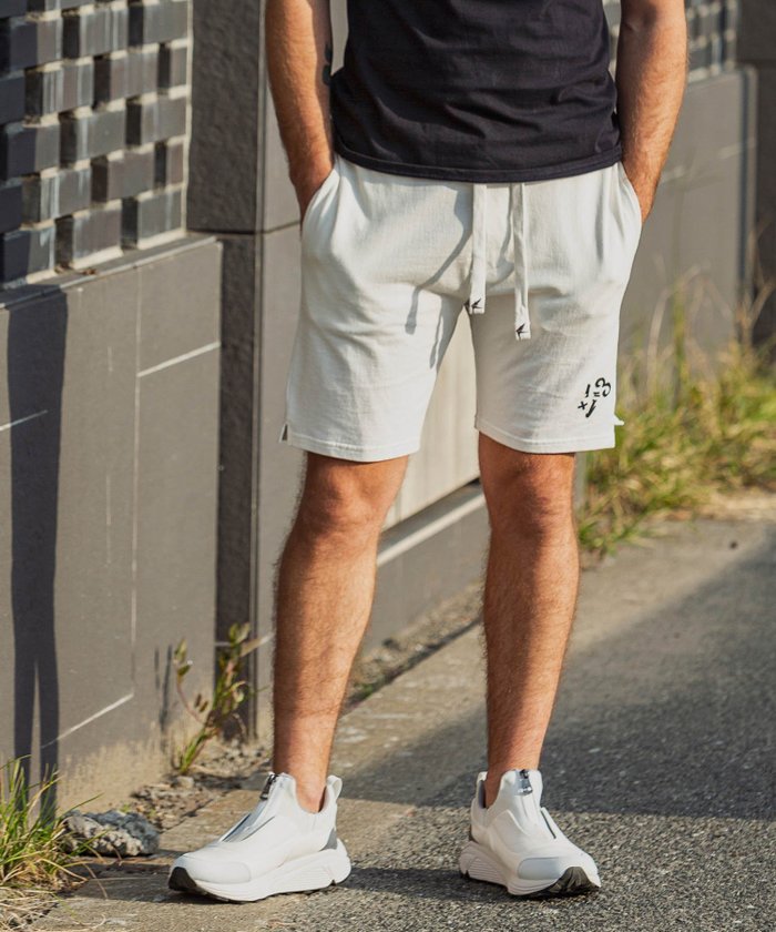 【シフォン/SHIFFON / MEN】の1PIU1UGUALE3 RELAX サンドウォッシュスウェットハーフパンツ インテリア・キッズ・メンズ・レディースファッション・服の通販 founy(ファニー) https://founy.com/ ファッション Fashion メンズファッション Men's Style Online ボトムス Bottoms/Men ハーフ / ショートパンツ Short Pants ドローコード Draw Cord ハーフ Half ポケット Pocket リラックス Relax |ID: prp329100004597349 ipo3291000000032674160