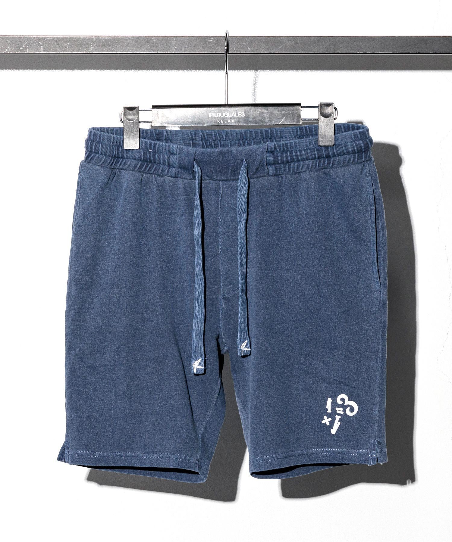 【シフォン/SHIFFON / MEN】の1PIU1UGUALE3 RELAX サンドウォッシュスウェットハーフパンツ インテリア・キッズ・メンズ・レディースファッション・服の通販 founy(ファニー) 　ファッション　Fashion　メンズファッション　Men's Style Online　ボトムス　Bottoms/Men　ハーフ / ショートパンツ　Short Pants　ドローコード　Draw Cord　ハーフ　Half　ポケット　Pocket　リラックス　Relax　navy|ID: prp329100004597349 ipo3291000000032674163