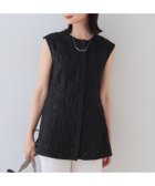 【インディヴィ/INDIVI】の春SALE!【洗える】フラワーカット刺繍ノースリーブブラウス 人気、トレンドファッション・服の通販 founy(ファニー) ファッション Fashion レディースファッション Ladies' Fashion Online トップス・カットソー Tops/Tshirt キャミソール / ノースリーブ No Sleeves シャツ/ブラウス Shirts/Blouses おすすめ Recommend ツイル Twill デニム Denim ノースリーブ No Sleeve フラワー Flower ベスト Vest ペプラム Peplum ボトム Bottom エレガント 上品 Elegant 夏 Summer 春 Spring 洗える Washable thumbnail ブラック|ID: prp329100004597361 ipo3291000000032674283
