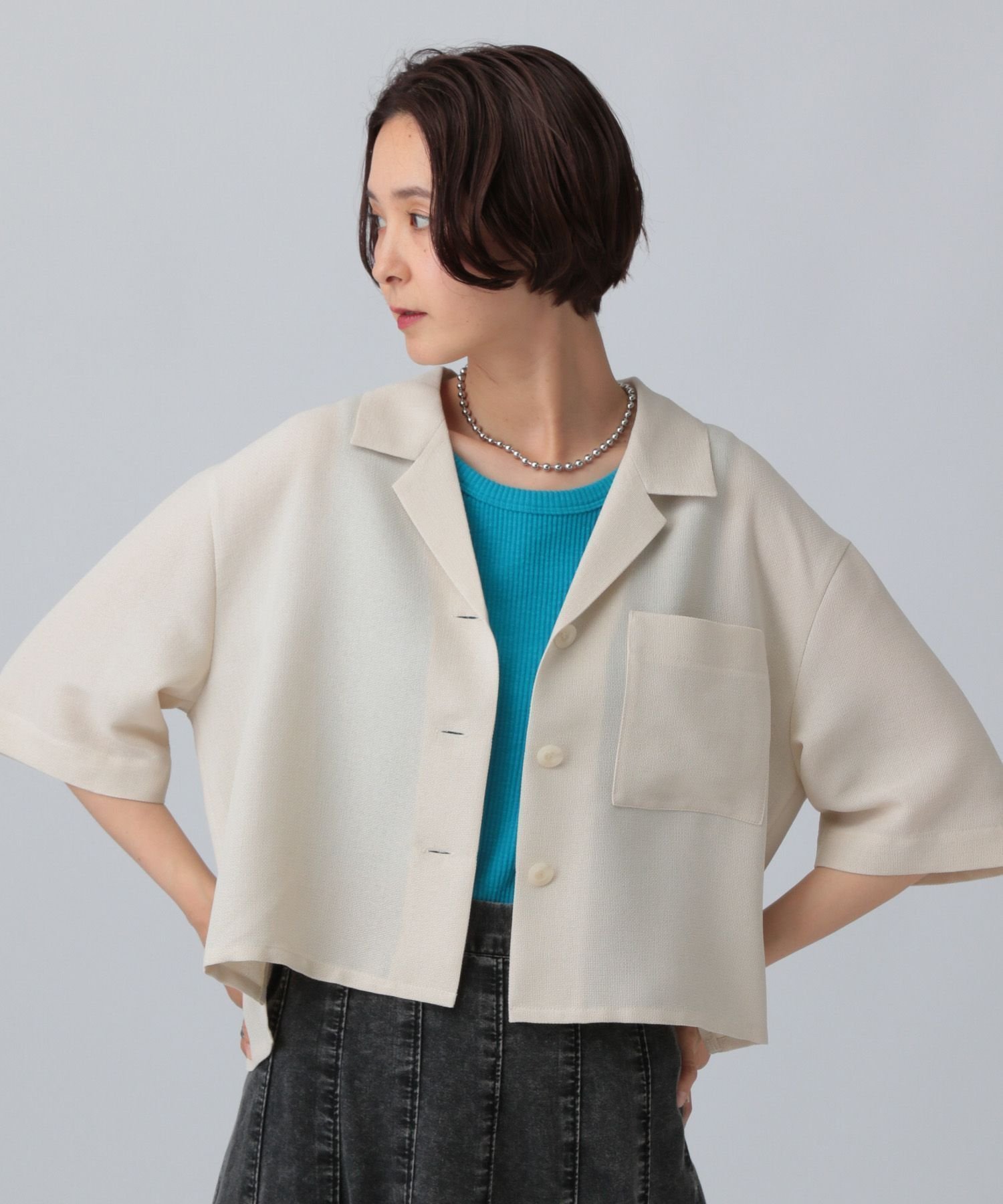 【レプシィム ローリーズファーム/LEPSIM LOWRYS FARM】のパナマ5分袖シャツ 人気、トレンドファッション・服の通販 founy(ファニー) 　ファッション　Fashion　レディースファッション　Ladies' Fashion Online　トップス・カットソー　Tops/Tshirt　シャツ/ブラウス　Shirts/Blouses　おすすめ　Recommend　フォルム　Form　メンズ　Mens　ワイド　Wide　夏　Summer　 other-1|ID: prp329100004597380 ipo3291000000032674491