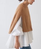 【ビアズリー/BEARDSLEY】のファーニットポンチョ キャメル|ID: prp329100004597581 ipo3291000000034405430