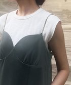 【ジュノア/JUNOAH】のチェーンVネックキャミIラインワンピース チャコール|ID: prp329100004597582 ipo3291000000032676918