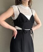 【ジュノア/JUNOAH】の【ビスチェ取り外し可能】キャミワンピース ブラック|ID: prp329100004597585 ipo3291000000032676961
