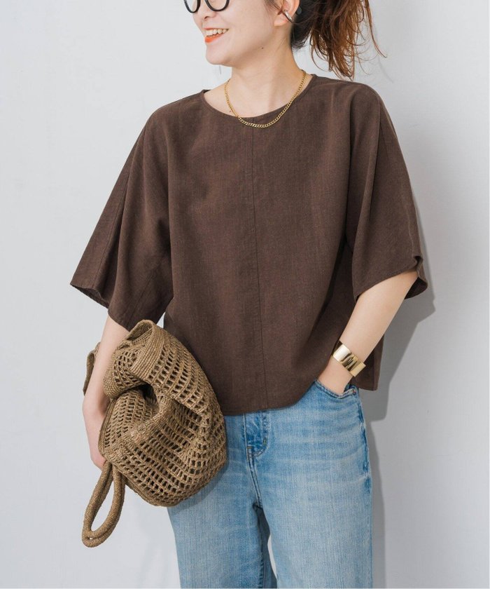 【スピック&スパン/Spick & Span】の《追加》ハイブリッドラミーTトップス インテリア・キッズ・メンズ・レディースファッション・服の通販 founy(ファニー) https://founy.com/ ファッション Fashion レディースファッション Fashion for Women トップス・カットソー Cut & Sew Tops サマー Summer, Summer Style 人気 Popular, Best Seller 再入荷 Restock / Back in Stock |ID: prp329100004597593 ipo3291000000032677088