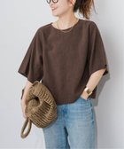【スピック&スパン/Spick & Span】の《追加》ハイブリッドラミーTトップス ブラウン B|ID: prp329100004597593 ipo3291000000032677091