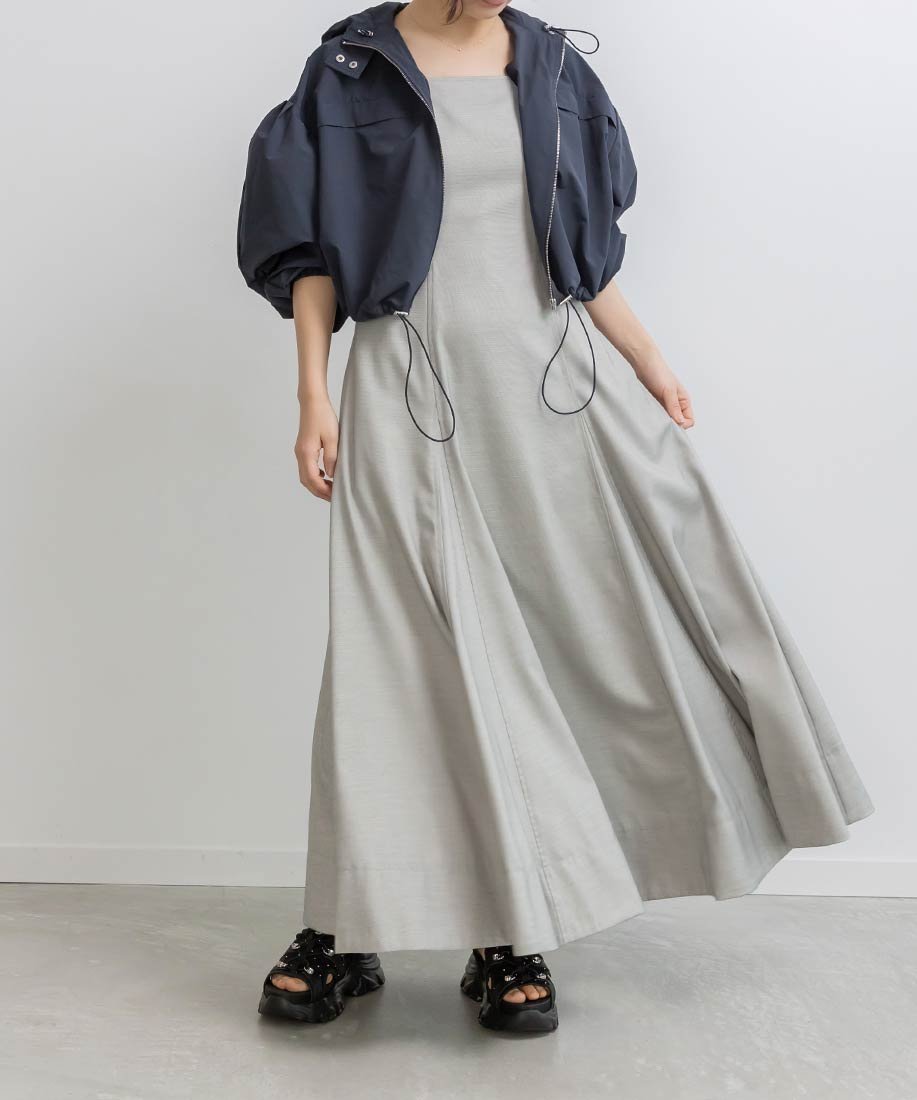 【ランダ/RANDA】のカップインバックリボンキャミワンピース インテリア・キッズ・メンズ・レディースファッション・服の通販 founy(ファニー) 　ファッション　Fashion　レディースファッション　Fashion for Women　ワンピース　Dresses　キャミソールワンピース　Camisole Dresses　おすすめ　Recommended / Our Picks　インナー　Innerwear　フェミニン　Feminine, Girly　リゾート　Resort, Vacation Style　リボン　Ribbon, Bow　エレガント 上品　Elegant　夏　Summer　春　Spring　S/S・春夏　SS, Spring/Summer, Warm Season　GRAY|ID: prp329100004597624 ipo3291000000033586050