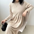 【メゾンドラティール/maison de LATIR】のエレガントフレア万能ワンピース 人気、トレンドファッション・服の通販 founy(ファニー) ファッション Fashion レディースファッション Ladies' Fashion Online ワンピース Dress お家時間・ステイホーム Home Time/Stay Home エレガント 上品 Elegant ギャザー Gather シンプル Simple スタイリッシュ Stylish フォーマル Formal ラウンド Round thumbnail クリーム|ID: prp329100004597628 ipo3291000000032677533