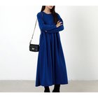 【メゾンドラティール/maison de LATIR】のエレガントフレア万能ワンピース 人気、トレンドファッション・服の通販 founy(ファニー) ファッション Fashion レディースファッション Ladies' Fashion Online ワンピース Dress お家時間・ステイホーム Home Time/Stay Home エレガント 上品 Elegant ギャザー Gather シンプル Simple スタイリッシュ Stylish フォーマル Formal ラウンド Round thumbnail ロイヤルブルー|ID: prp329100004597628 ipo3291000000032677537