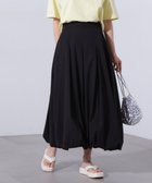 【エヌ ナチュラルビューティーベーシック/N.Natural Beauty basic】のバルーンタックスカート ブラック|ID: prp329100004597633 ipo3291000000032677591