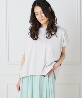 【イッツインターナショナル/I.T.'S. international】のボックスシルエットプルオーバー 人気、トレンドファッション・服の通販 founy(ファニー) ファッション Fashion レディースファッション Ladies' Fashion Online トップス・カットソー Tops/Tshirt プルオーバー Pullover シルケット Mercerization シンプル Simple ボックス Box 切替 Switching 吸水 Water Absorption |ID:prp329100004597636
