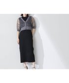 【ナチュラル ビューティー ベーシック/NATURAL BEAUTY BASIC】のシャーリングシアーカーデセットワンピース 人気、トレンドファッション・服の通販 founy(ファニー) ファッション Fashion レディースファッション Ladies' Fashion Online ワンピース Dress カーディガン Cardigan シアー Sheer リブニット Rib Knit thumbnail クロ×グレー2|ID: prp329100004597672 ipo3291000000032678089