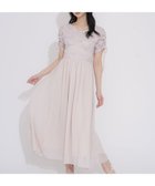 【ノエラ/Noela】の【WEB限定】レースシアーロングワンピース ピンク|ID: prp329100004597685 ipo3291000000032678212