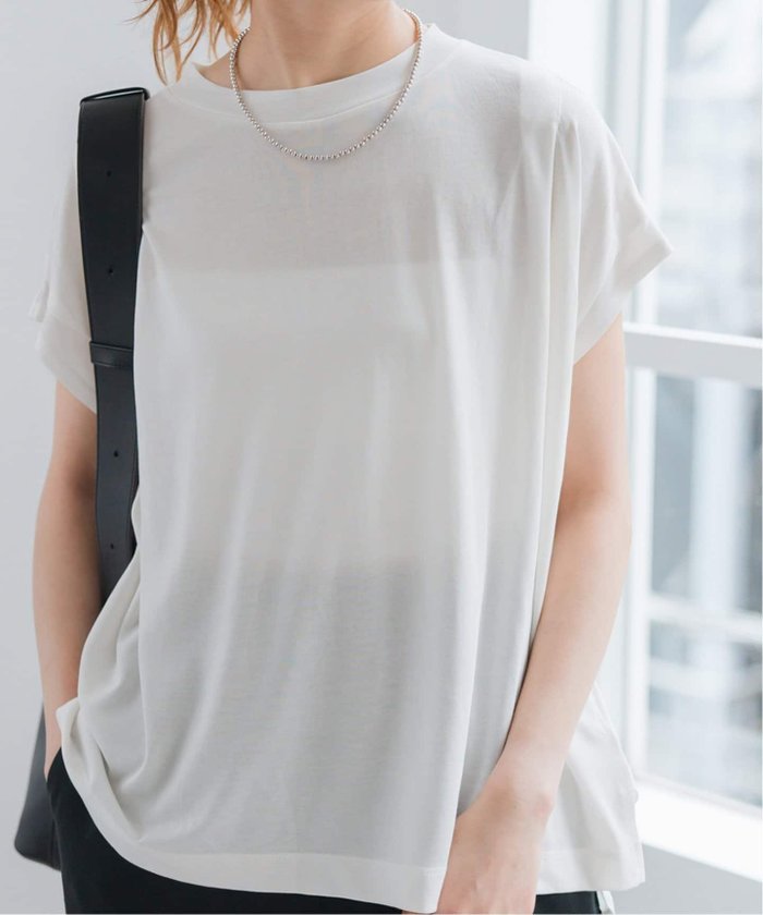 【スピック&スパン/Spick & Span】のC/Rショルダータックフレンチスリーブプルオーバー インテリア・キッズ・メンズ・レディースファッション・服の通販 founy(ファニー) https://founy.com/ ファッション Fashion レディースファッション Ladies' Fashion Online トップス・カットソー Tops/Tshirt プルオーバー Pullover インナー Inner シンプル Simple エレガント 上品 Elegant |ID: prp329100004597687 ipo3291000000032678218